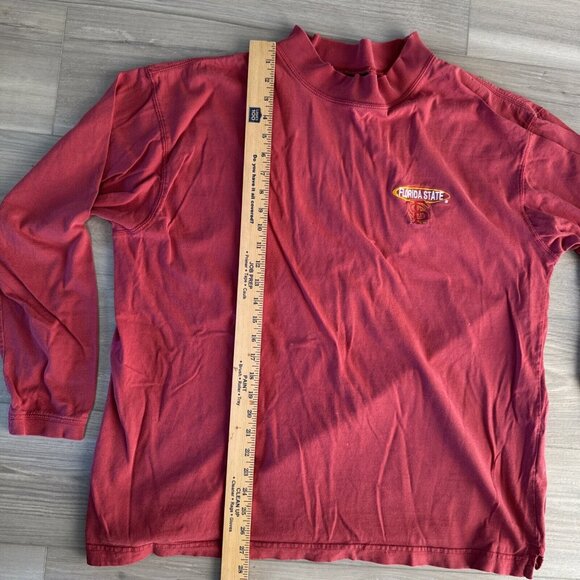 Vintage Florida State Seminoles FSU Football Men's Long Sleeve Shirt Sz XL - Picture 11 of 14